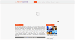 Desktop Screenshot of freights-solutions.com